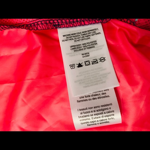 COLUMBIA GIRLS LIGHT WIND BREAKER MULTI COLOR - Picture 6 of 8